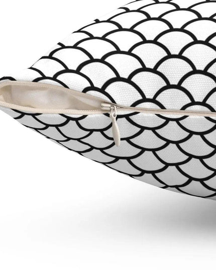 Mermaid Scales Reversible Decorative Pillow Covers