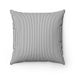 Elegant Reversible Striped Decorative Pillowcase by Maison d'Elite