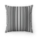 Contemporary Reversible Striped Decorative Pillowcase