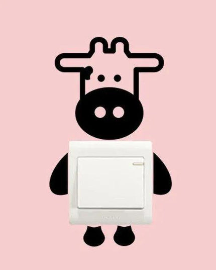 Magical Beings Light Switch Sticker Collection