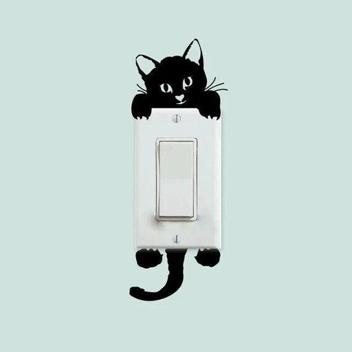 Whimsical Creatures Light Switch Sticker Set