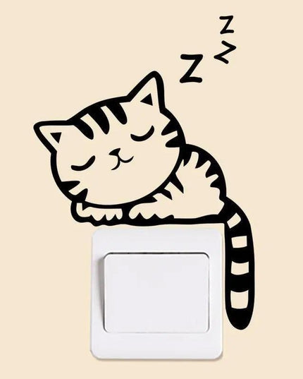 Magical Beings Light Switch Sticker Collection