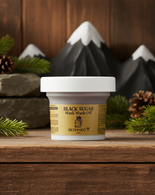 Luminous Renewal Sugar Scrub Mask with Macadamia Oil & Shea Butter 120g