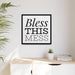 Eco-Chic Canvas Art Set with Black Pinewood Frame