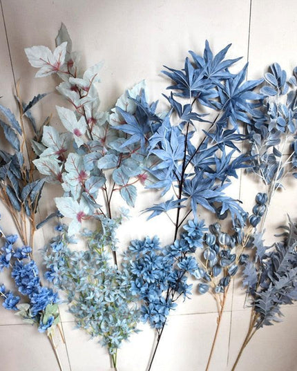 Tranquil Blue Mist Peony & Rose Silk Arrangement