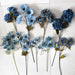 Tranquil Blue Mist Silk Rose Peony Bouquet