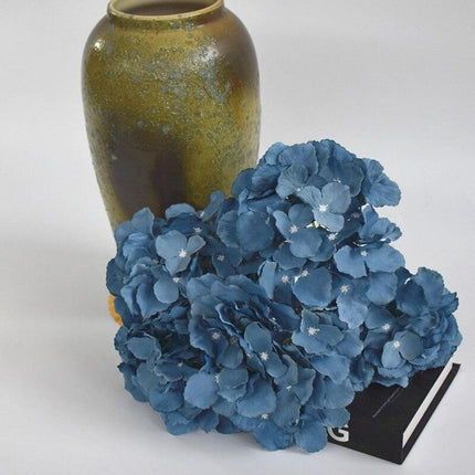 Tranquil Blue Mist Peony & Rose Silk Arrangement