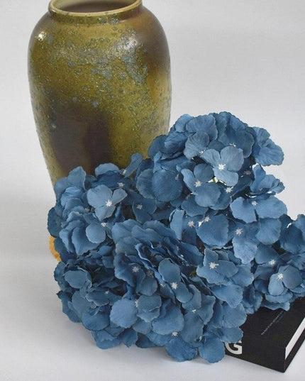 Tranquil Blue Mist Peony & Rose Silk Arrangement