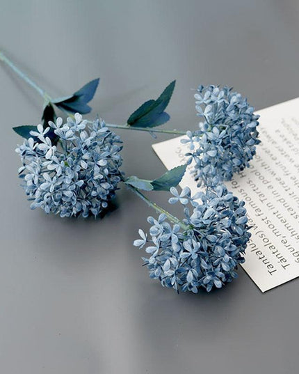 Tranquil Blue Mist Peony & Rose Silk Arrangement