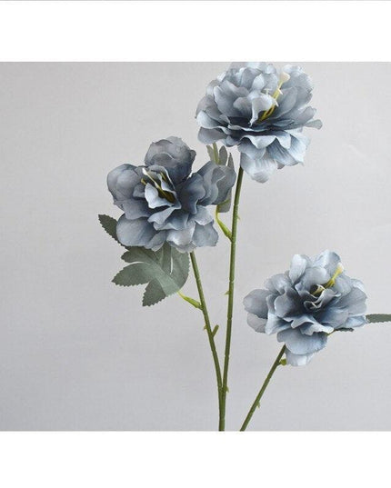 Tranquil Blue Mist Peony & Rose Silk Arrangement