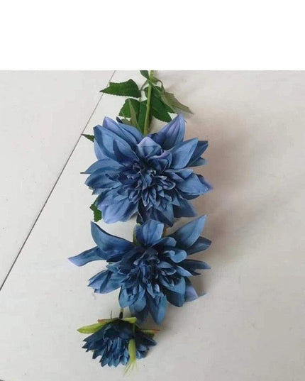 Tranquil Blue Mist Peony & Rose Silk Arrangement