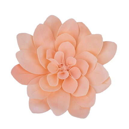 AliKopy 4 Pack 16" Blush Soft Foam Craft Daisy Flower Heads - Realisti