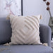 Bohemia Tassels Embroidered Linen/Cotton Cushion Cover with Zip Open, 45x45cm/30x50cm