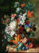 Floral Arrangement in an Ornate Urn - Jan van Huysum