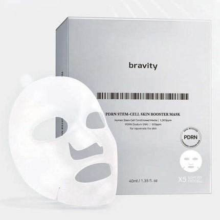 bravity PDRN Stem Cell Skin Booster Mask 40ml X 5ea - Très Elite