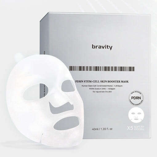 bravity PDRN Stem Cell Skin Booster Mask 40ml X 5ea - Très Elite