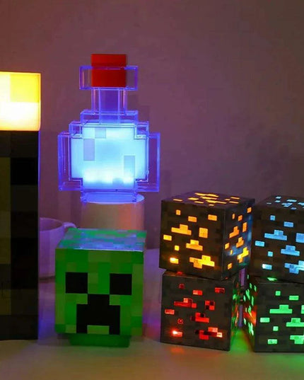 Magical Color-Changing LED Adventure Torch Lamp - USB Rechargeable for Kids' Spaces - Perfect for Explorers