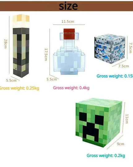 Magical Color-Changing LED Adventure Torch Lamp - USB Rechargeable for Kids' Spaces - Perfect for Explorers