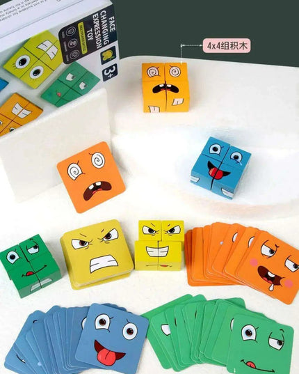 Emoticon Adventure Eco-Friendly Puzzle Set: Fun Learning Tool for Kids