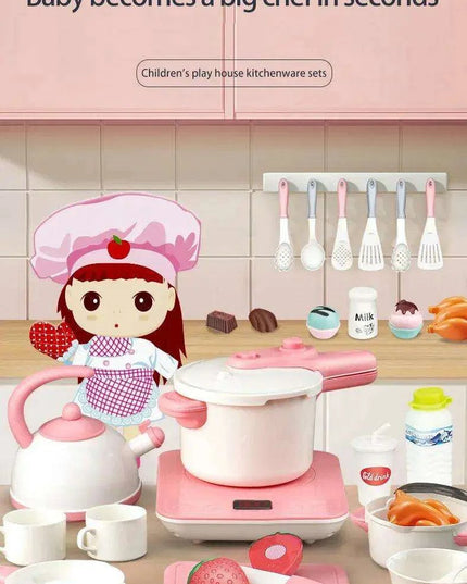 Ultimate Kids' Culinary Playset with 54 Interactive Kitchen Tools