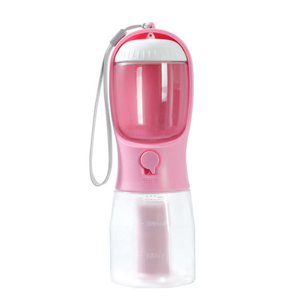 Dog Water Cup Drinking Food Garbage Bag Three-in-one Portable Small Mu