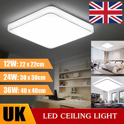 Peekaboo Studio 36W Square Ceiling Lamp - Energy Efficient & Modern De