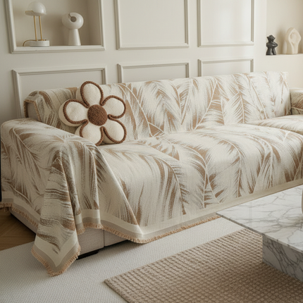 Four-season Universal Sofa Cover And Cushion