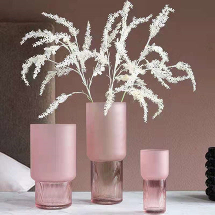 Peekaboo Studio Transparent Hydroponic Glass Vase, Modern Decor