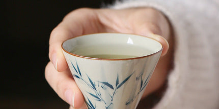 Underglaze Hand Painted Bamboo Bamboo Hat Small Teacup underglaze-hand-painted-bamboo-bamboo-hat-small-teacup Arts, Crafts & Sewing›Art Supplies›Paint