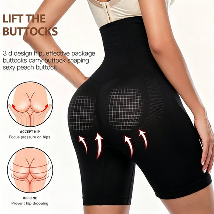 Peekaboo Studio High Waist Tummy Control Shapewear Shorts, Plus Size,