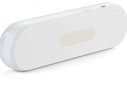 LED Motion Sensor Night Light Auto On With Rechargeable Battery White Or Yellow