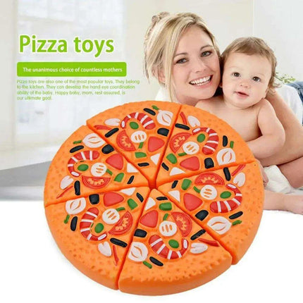 Creative Pizza Slice Cutting Play Set for Kids' Imaginative Learning and Fun