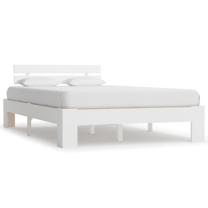 Solid Pine Wood Bed Frame – 4 Colours, 6 Sizes