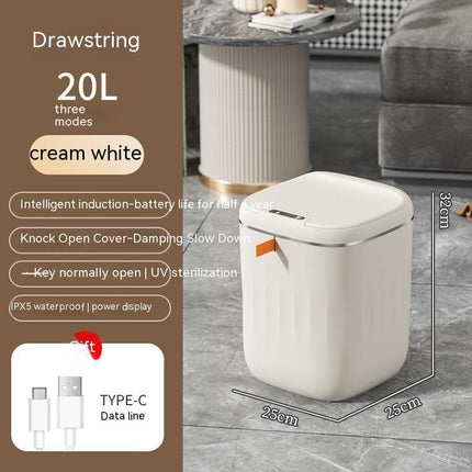 Smart Sensor Trash Can with Auto-Open Lid