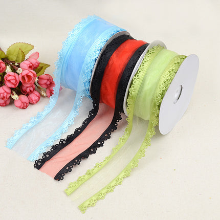 Peekaboo Studio Ultrasonic Mesh Lace Ribbon - Durable Polyester Materi