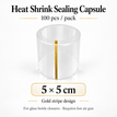 D5xH5cm / Gold line / 100 pcs