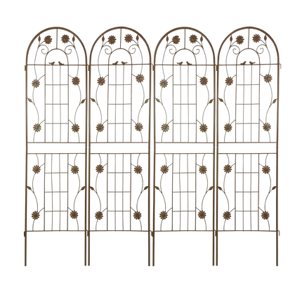 Room & Decor 2 Pack Rustproof Metal Garden Trellis for Climbing Plants