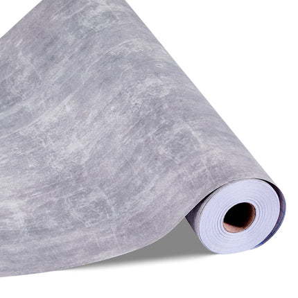 Peekaboo Studio Dark Gray Industrial Peel and Stick Wallpaper - Waterp