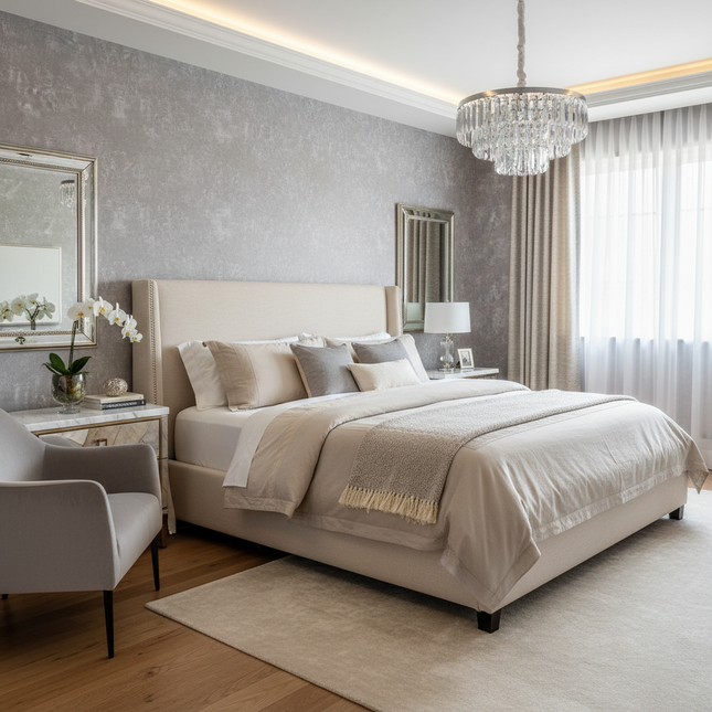 Peekaboo Studio Dark Gray Industrial Peel and Stick Wallpaper - Waterp