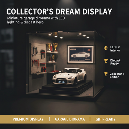 Supercar Alarm Clock with Engine Sounds & LED Lights | Très Élite