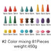 Colorful Wooden Building Blocks Kit for Creative Learning and Logical Development