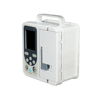 Volumetric IV Infusion Pump with Alarm System & Rechargeable Battery