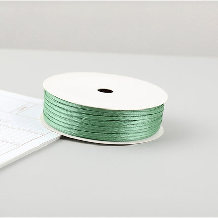 Peekaboo Studio 2mm Double-Sided Silk Ribbon for DIY Packaging