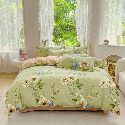 Household Bedding Student Single Minimalist Style Quilt Cover Sheets