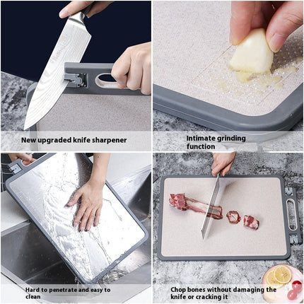 304 Stainless Steel Double Sided Chopping Board For Kitchen