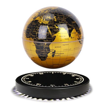 Très Elite Magnetic Levitation Globe with LED Night Light & 360° Rotat