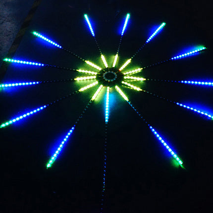 LED Fireworks Light Bar RGB 10W Bluetooth App Control With Forty Key Music