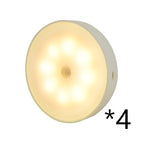 4pcs Warm light
