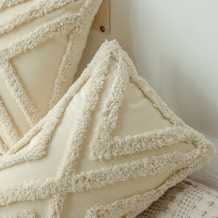 Tassel Tufted Pillow Decoration Cushion Cover