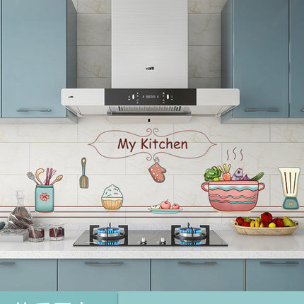 Peekaboo Studio Transparent Anti-Smoke Wallpaper, High Temp Resistant